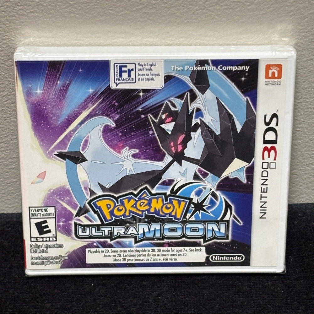 Nintendo 3DS Pokémon Ultra Moon Game - Factory Sealed